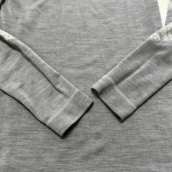 Smartwool Gray Merino 250 Crossover Neck Top - Picture 9 of 9